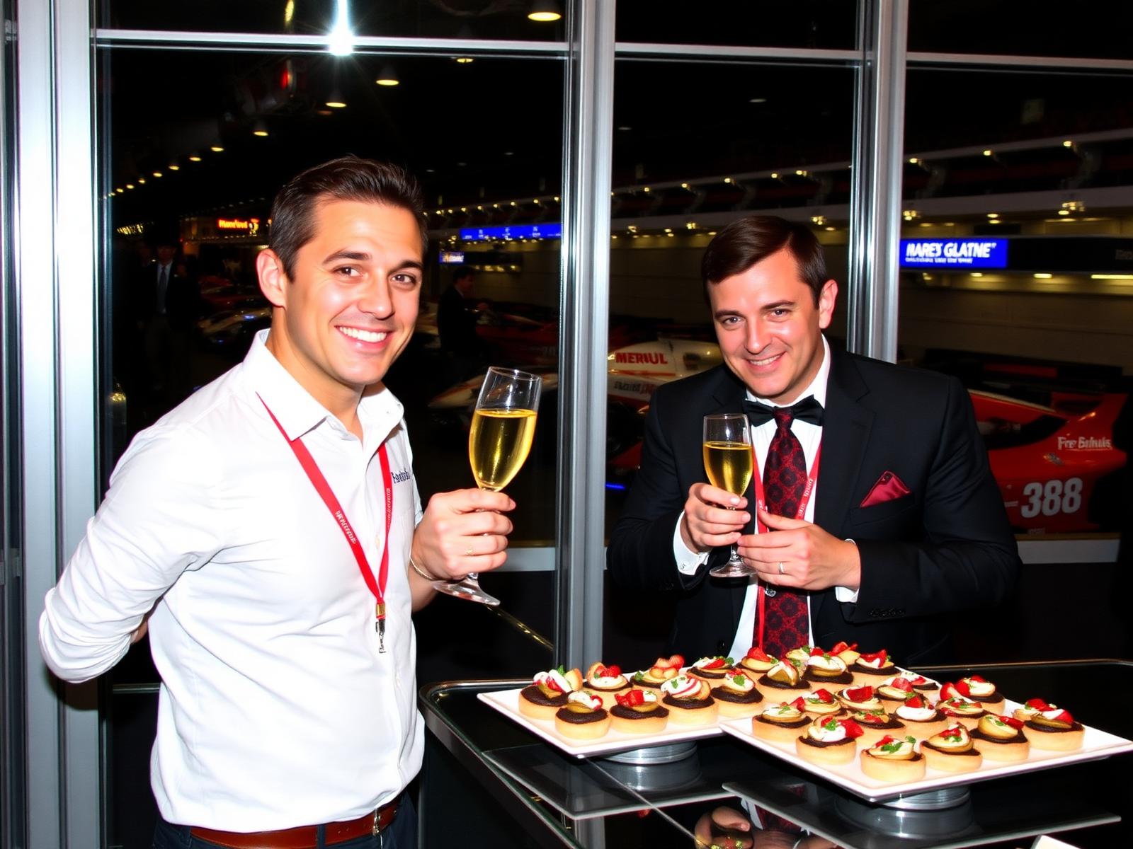 Macau Grand Prix paddock VIP hospitality suite